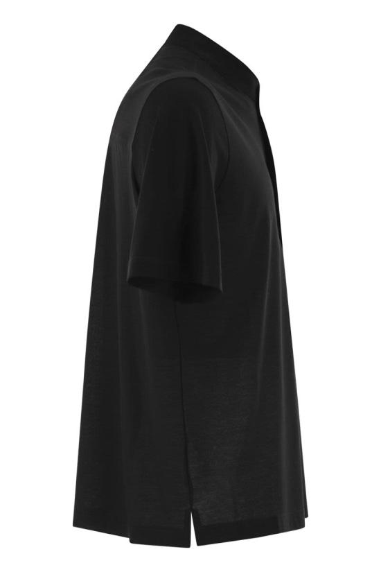 26SS 에르노 반팔 티셔츠 JPL00143U52005 9300 BLACK - HERNO