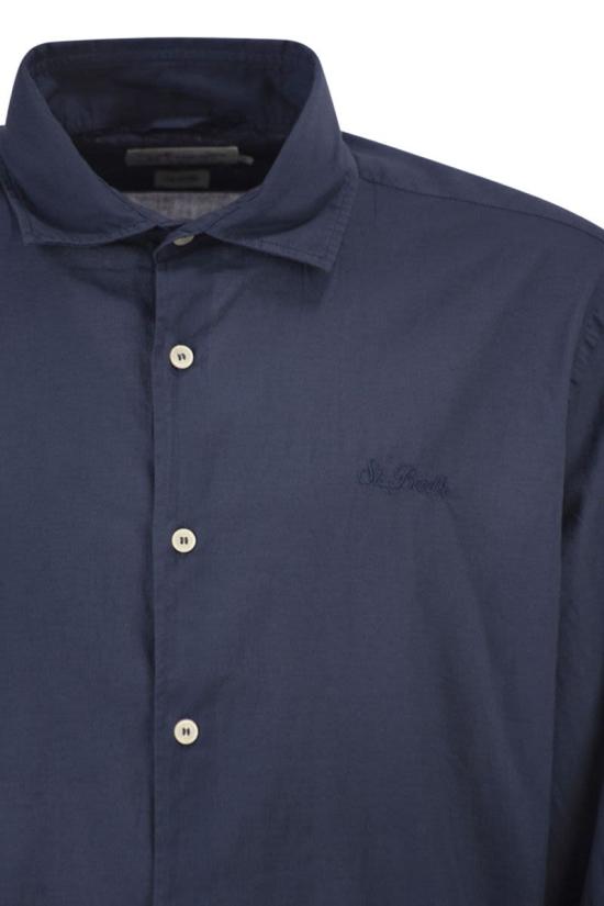 26SS 세인트바쓰 긴팔 셔츠 LCM0001 00097L NAVY - MC2 SAINT BARTH