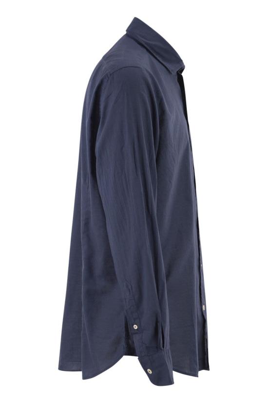 26SS 세인트바쓰 긴팔 셔츠 LCM0001 00097L NAVY - MC2 SAINT BARTH