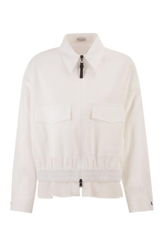 26SS 브루넬로 쿠치넬리 스웨터 MQ986EJ706 C001 WHITE