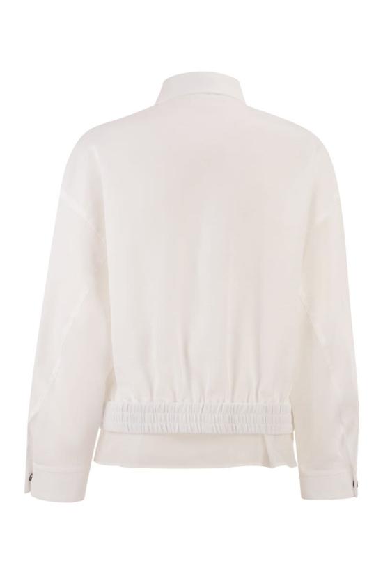 26SS 브루넬로 쿠치넬리 스웨터 MQ986EJ706 C001 WHITE - BRUNELLO CUCINELLI