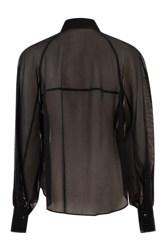 26SS 브루넬로 쿠치넬리 셔츠 MH750MO516 C099 BLACK - BRUNELLO CUCINELLI