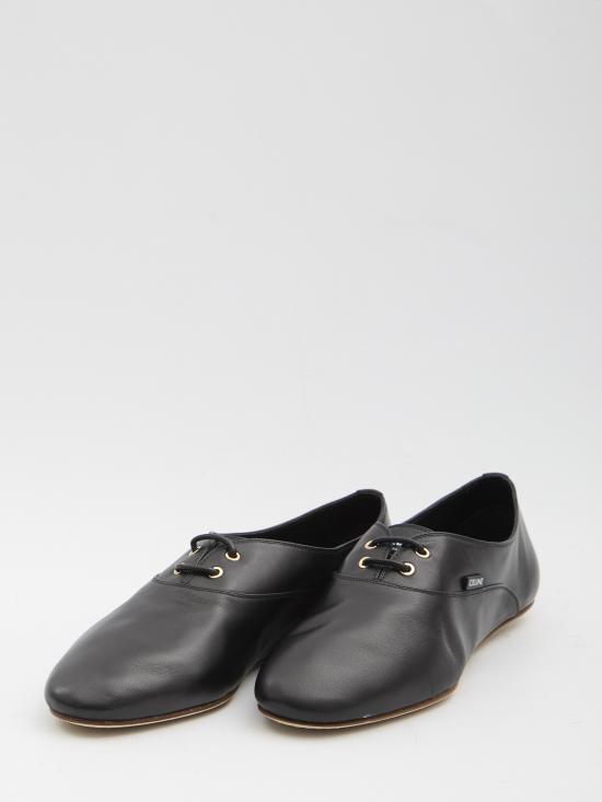 26SS 셀린느 램스킨 발레 레이스업 슈즈 365915272C38NO - CELINE