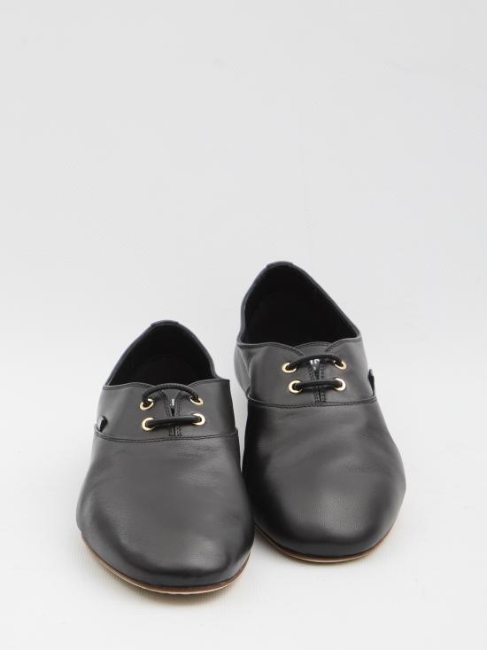 26SS 셀린느 램스킨 발레 레이스업 슈즈 365915272C38NO - CELINE