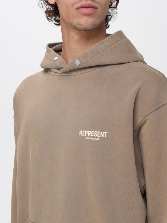  리프레젠트 후드 티셔츠 OCM41113 16 BEIGE DOM - REPRESENT