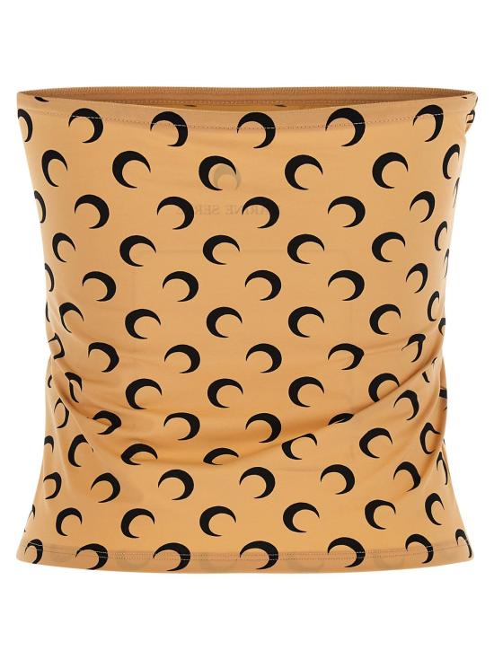  마린세르 블라우스 마린 세르 올 오버 문 탑 베이지 - MARINE SERRE