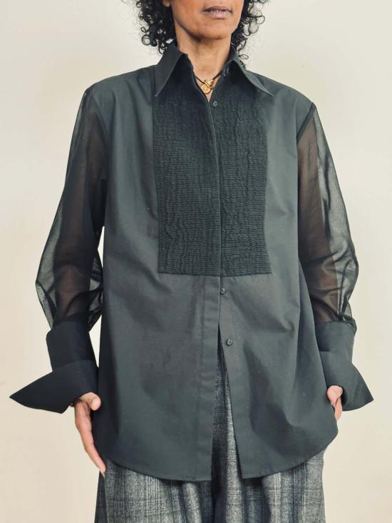  Yesaet 탑 예셋 그레이스 셔츠 - OTHER BRANDS