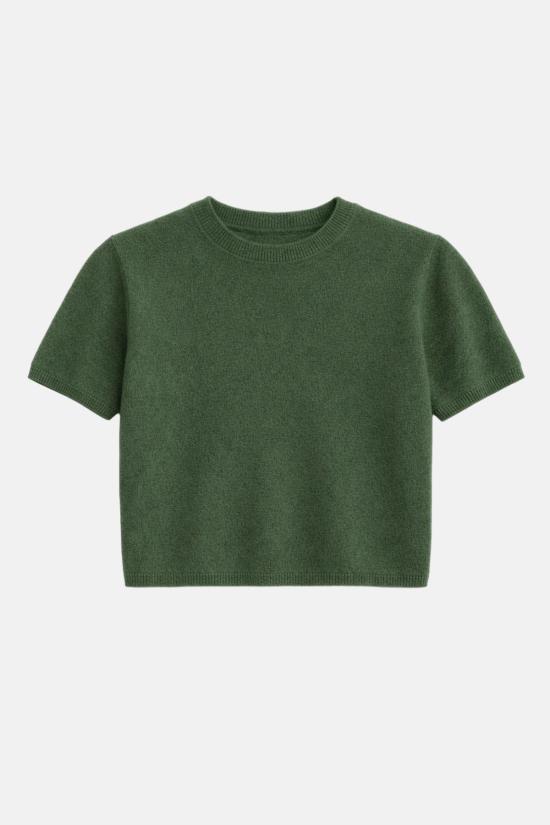  더 타일 클럽 반팔 티셔츠 타일 클럽 벨라 캐시미어