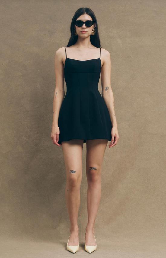  모드 클럽 숏 원피스 레아 드레스 블랙