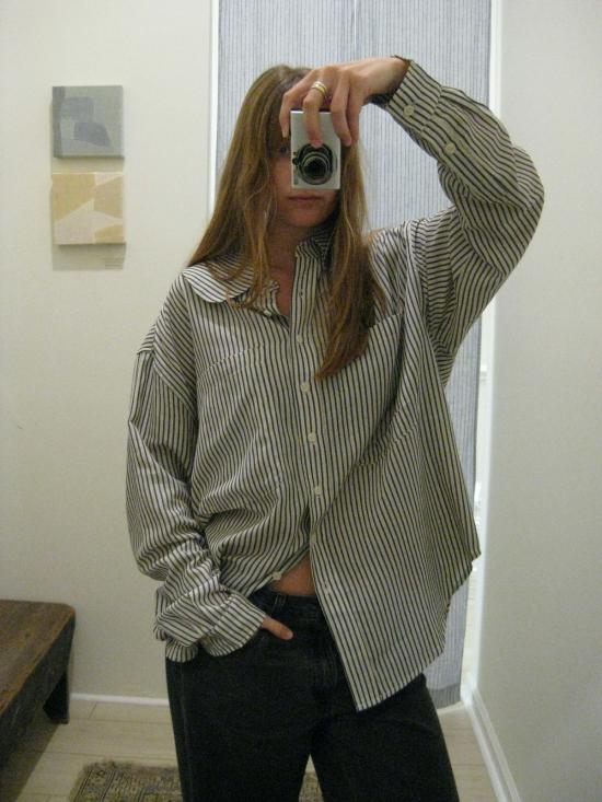  Emma Rothkopf 탑 에마 로스코프 홀리스 오버사이즈 셔츠 - OTHER BRANDS