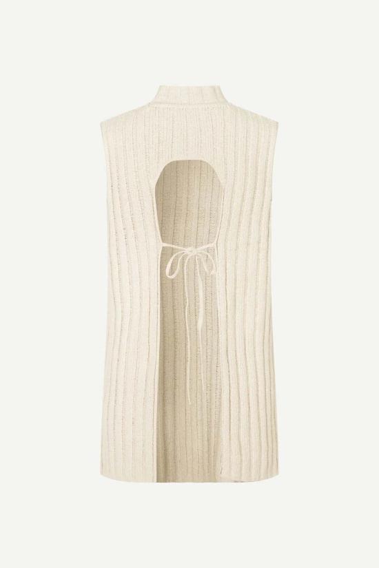  삼소앤삼소 블라우스 Samsøe Samsøe Sajasmin 탑 베이지 - SAMSOE SAMSOE