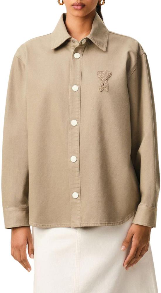 26SS 아미 셔츠 UJK897DE0126A036 BEIGE - AMI