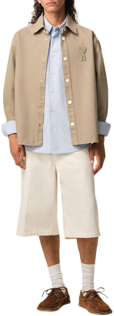 26SS 아미 셔츠 UJK897DE0126A036 BEIGE - AMI