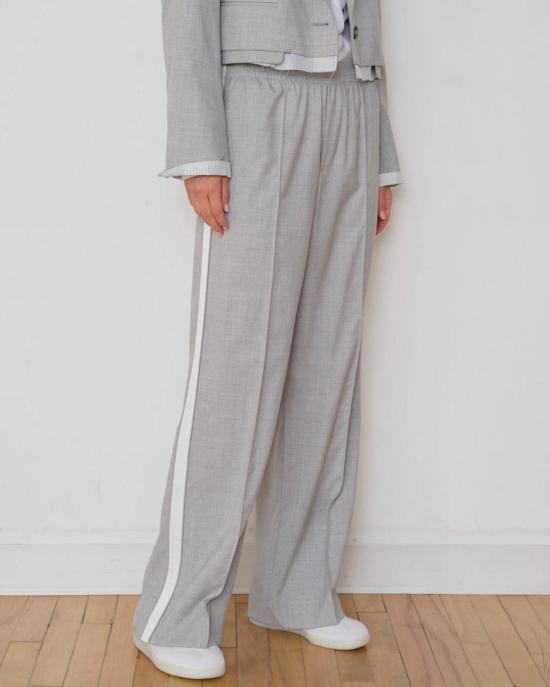  WE-AR4 스트레이트 팬츠 We Ar4 채플린 트라우저 클라우드 그레이
