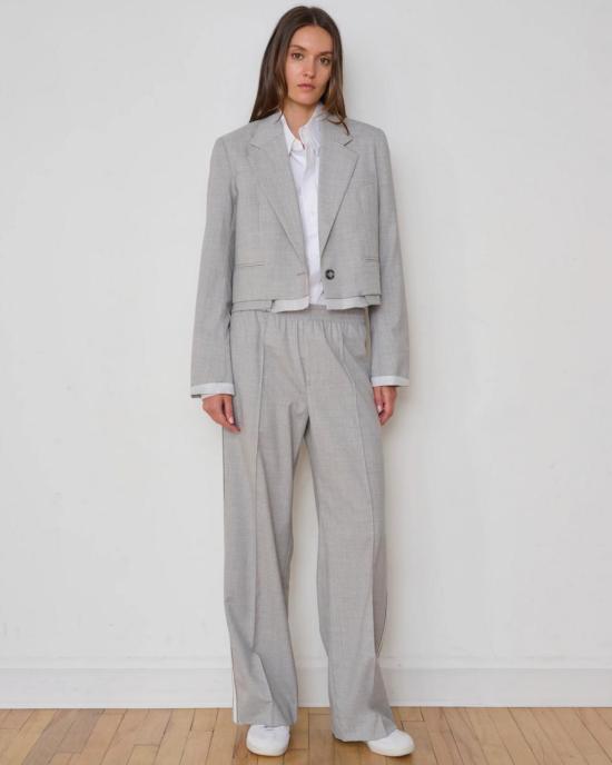  WE-AR4 스트레이트 팬츠 We Ar4 채플린 트라우저 클라우드 그레이 - OTHER BRANDS