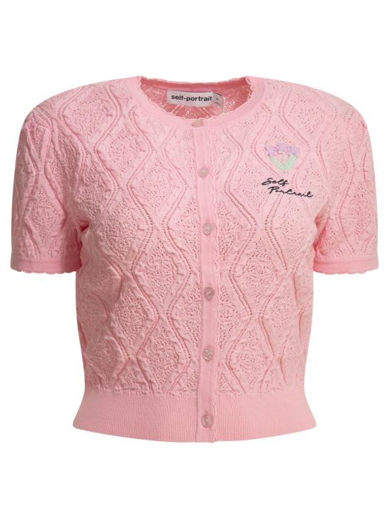 26SS 셀프 포트레이트 스웨터 SS26 057T PPINK Pink