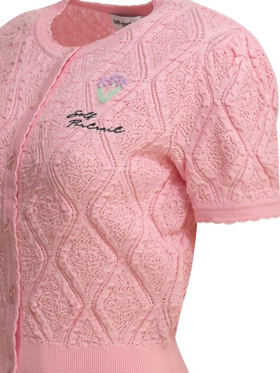 26SS 셀프 포트레이트 스웨터 SS26 057T PPINK Pink - SELF PORTRAIT