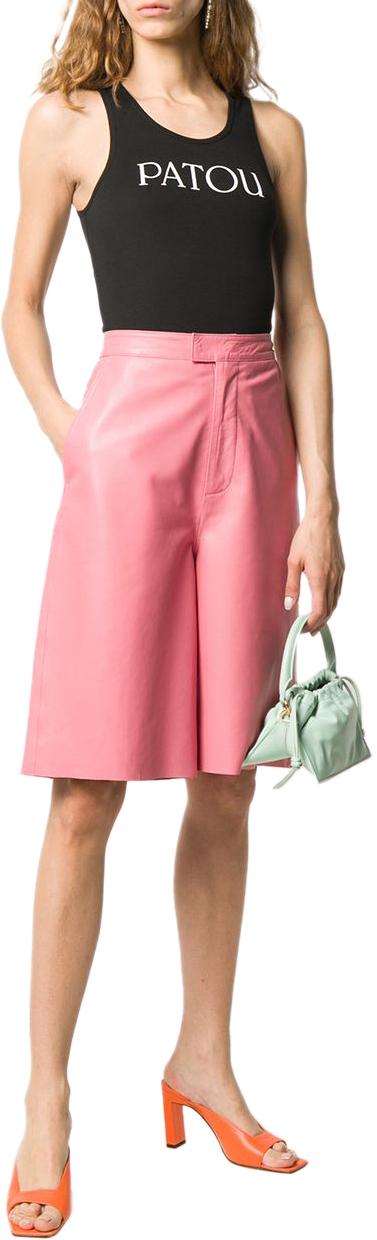 25SS 파투 탑 JE0159994999B BLACK - PATOU