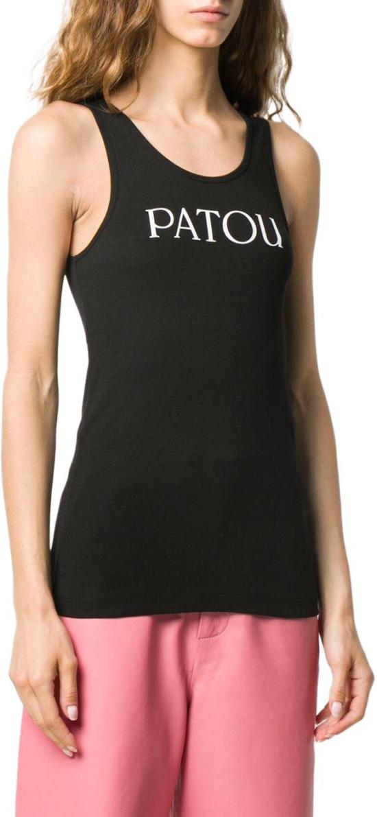 25SS 파투 탑 JE0159994999B BLACK - PATOU