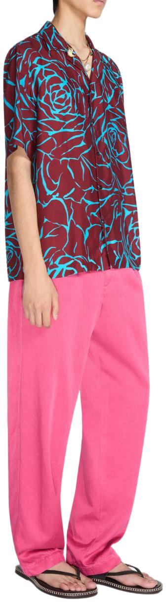 26SS 드리스 반 노튼 셔츠 2610207423244358 PURPLE - DRIES VAN NOTEN