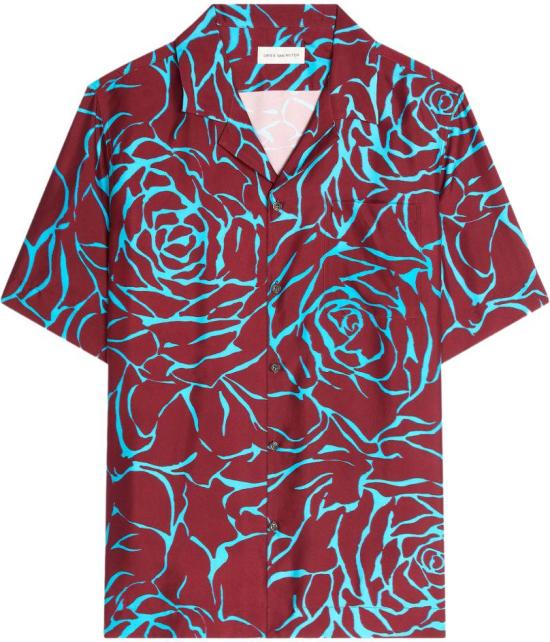 26SS 드리스 반 노튼 셔츠 2610207423244358 PURPLE