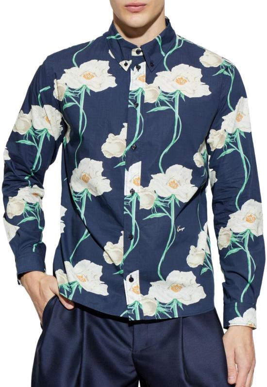 26SS 겐조 셔츠 FG55CH4109O276 BLUE - KENZO