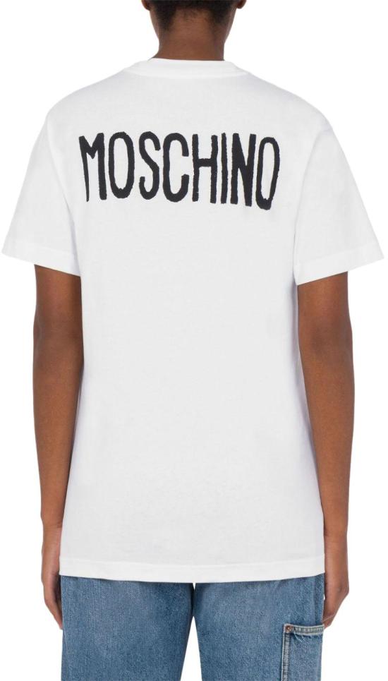 25SS 모스키노 탑 A071105411001 WHITE - MOSCHINO