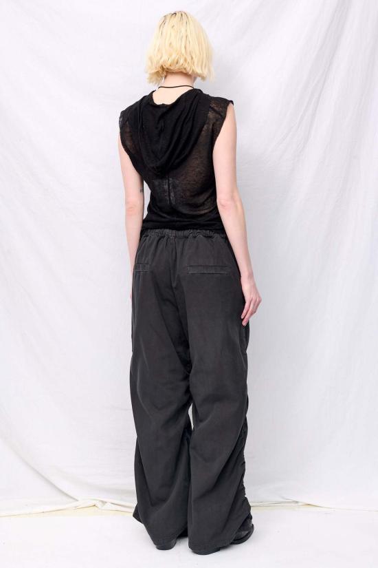  가브리엘라 콜 가먼츠 스트레이트 팬츠 267번 얇은 캔버스 드레이프 팬츠 - GABRIELA COLL GARMENTS