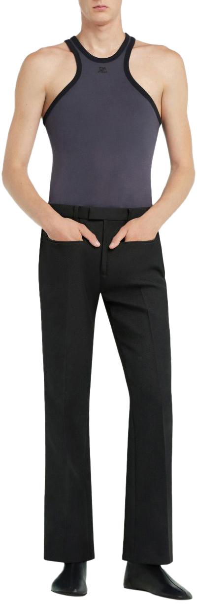 25SS 쿠레쥬 탑 125JDE095JS0203B155 BLUE - COURREGES