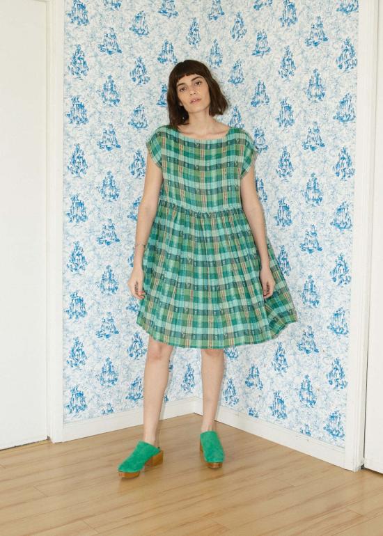  Ace & Jig 숏 원피스 에이스앤지그 미니 플로트 드레스 가든