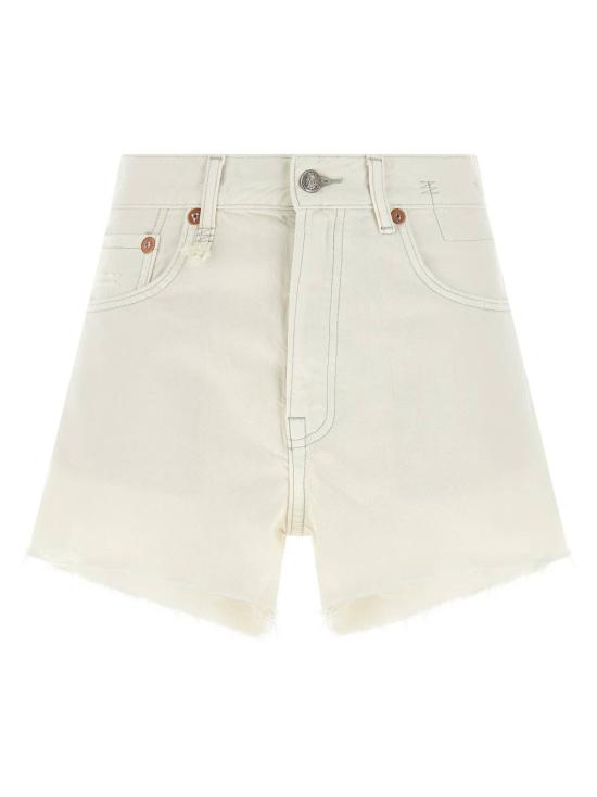  알13 데님 숏팬츠 R13 X Bf 반바지 화이트