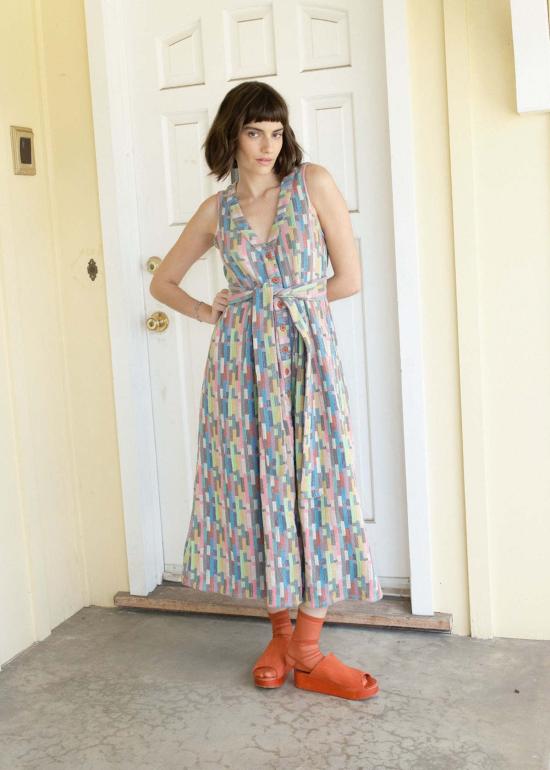  에이스 앤 지그 롱 원피스 에이스 & 지그 캘리 드레스 관련 퀴즈