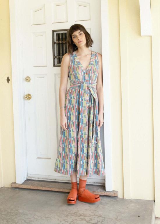  에이스 앤 지그 롱 원피스 에이스 & 지그 캘리 드레스 관련 퀴즈 - ACE & JIG