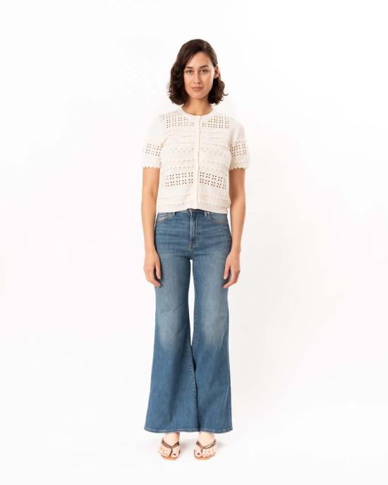  울라 존슨 가디건 아브리아나 아일렛 니트  카우리 - ULLA JOHNSON