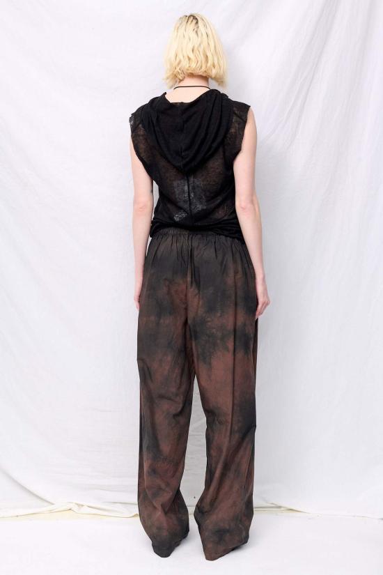  가브리엘라 콜 가먼츠 블라우스 333번 블랙 린넨 저지 후드티 - GABRIELA COLL GARMENTS