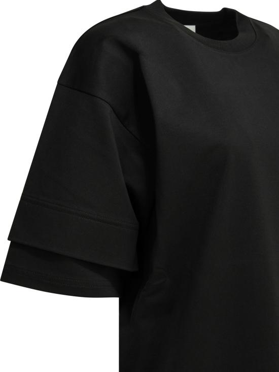 26SS 알라이아 반팔 티셔츠 AA9I0025J103C999 Black - ALAIA