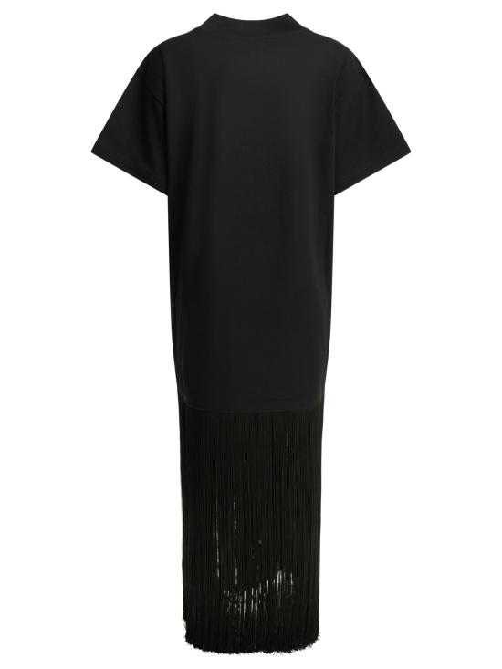 26SS 알라이아 미디 원피스 AA9I0029J103C999 Black - ALAIA