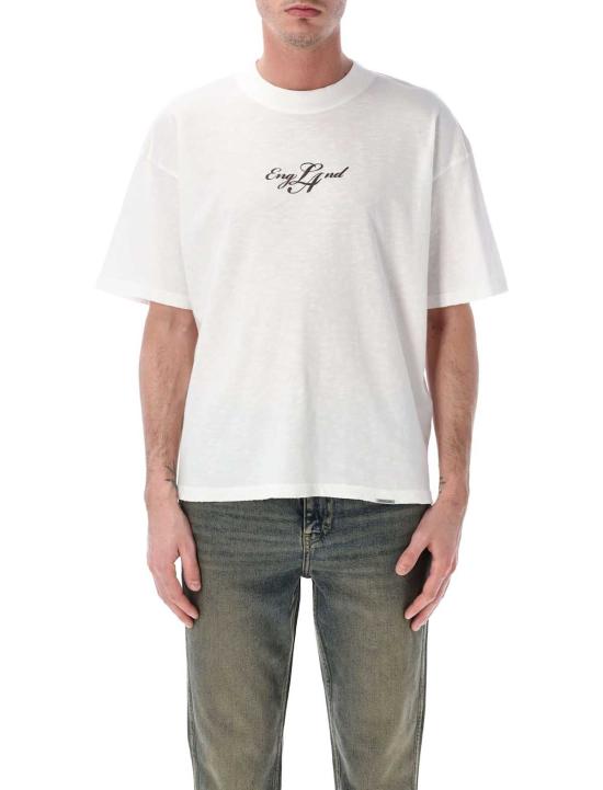  리프레젠트 탑 잉글랜드를 대표하는 티셔츠 플랫 화이트