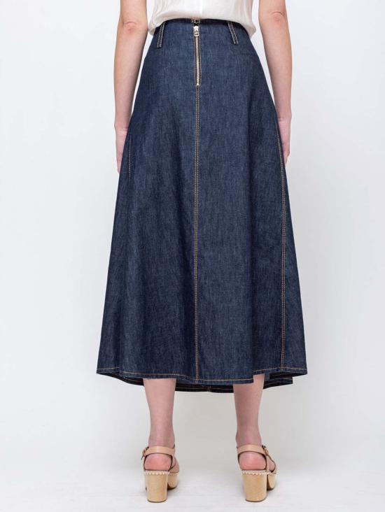  수잔 보머 데님 스커트 Susanne Bommer 패치 포켓 - SUSANNE BOMMER