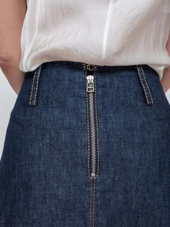  수잔 보머 데님 스커트 Susanne Bommer 패치 포켓 - SUSANNE BOMMER