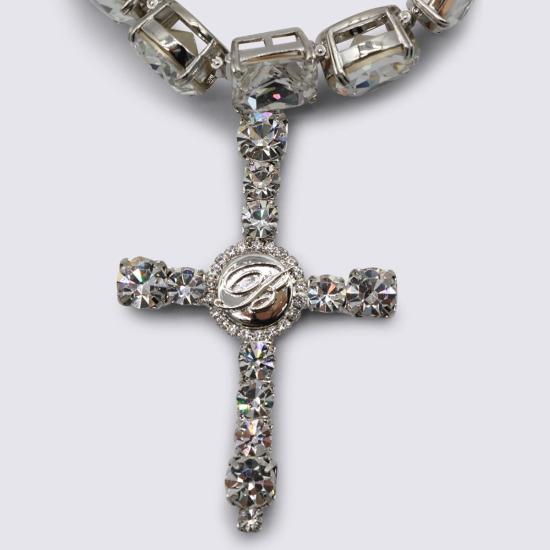  블루마린 목걸이/팬던트 크리스탈 목걸이 크리스탈 - BLUMARINE