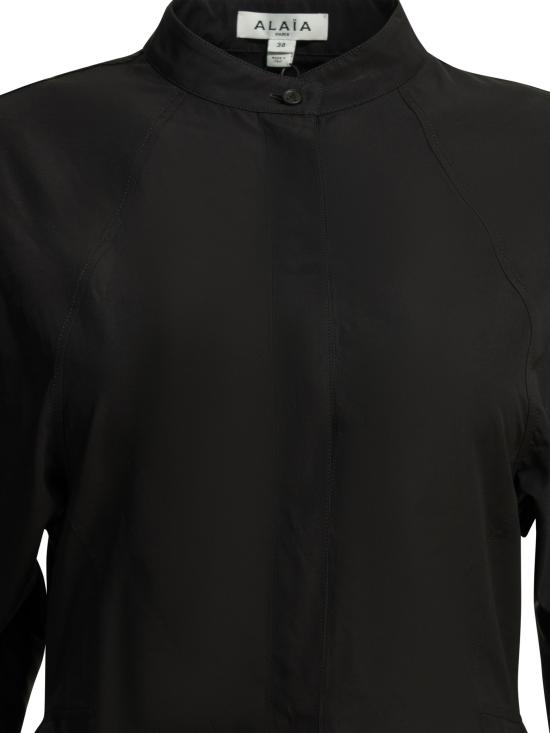 26SS 알라이아 미디 원피스 AA9R3071T611C995 Black - ALAIA