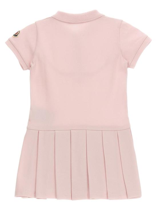  [키즈] 몽클레어 원피스 아동용 폴로 드레스 핑크색 - MONCLER