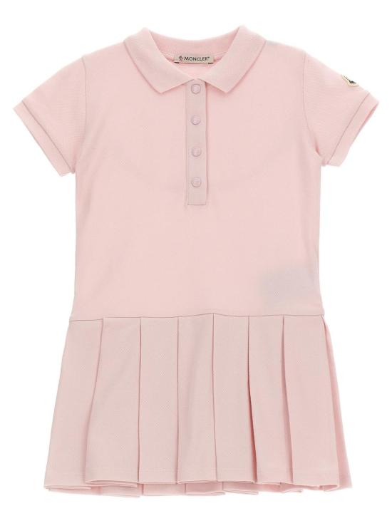  [키즈] 몽클레어 원피스 아동용 폴로 드레스 핑크색