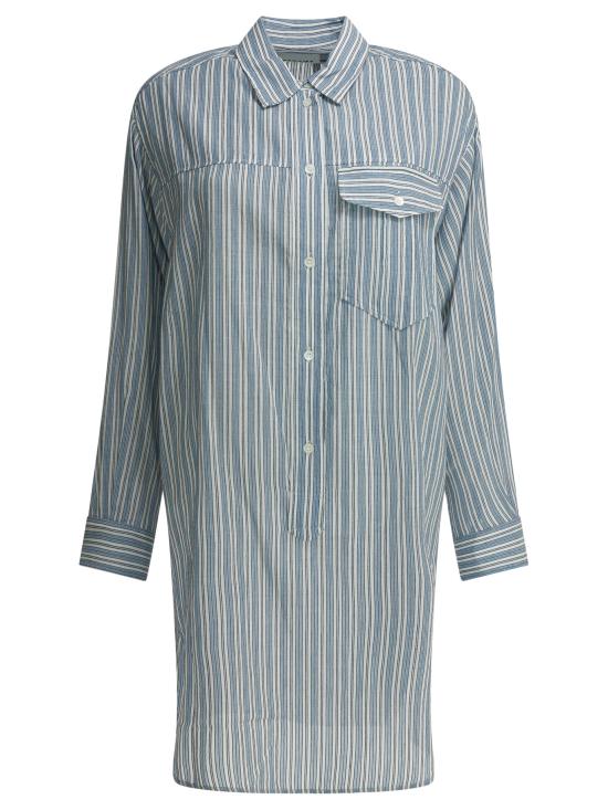 26SS 이자벨마랑에뚜왈 미디 원피스 26PRO0982FCD1I04E30BU Blue