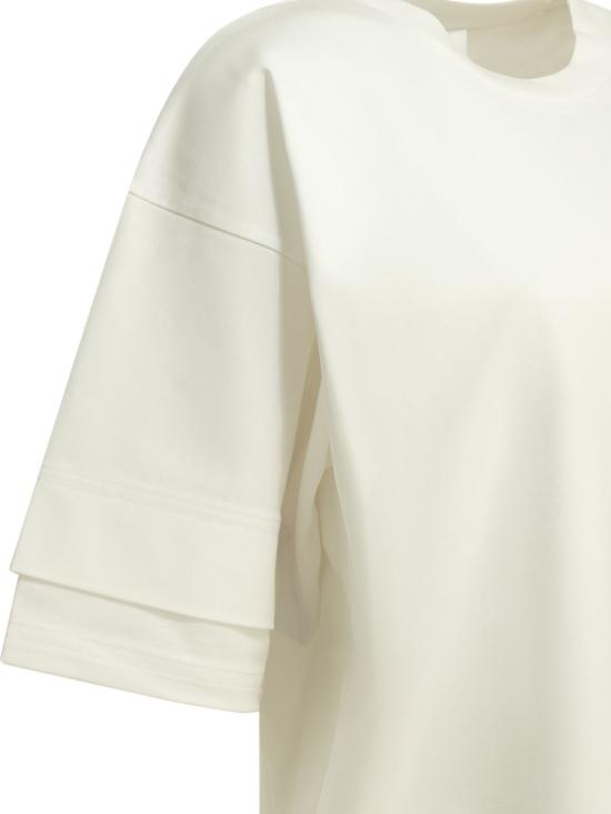26SS 알라이아 반팔 티셔츠 AA9I0025J103C000 White - ALAIA
