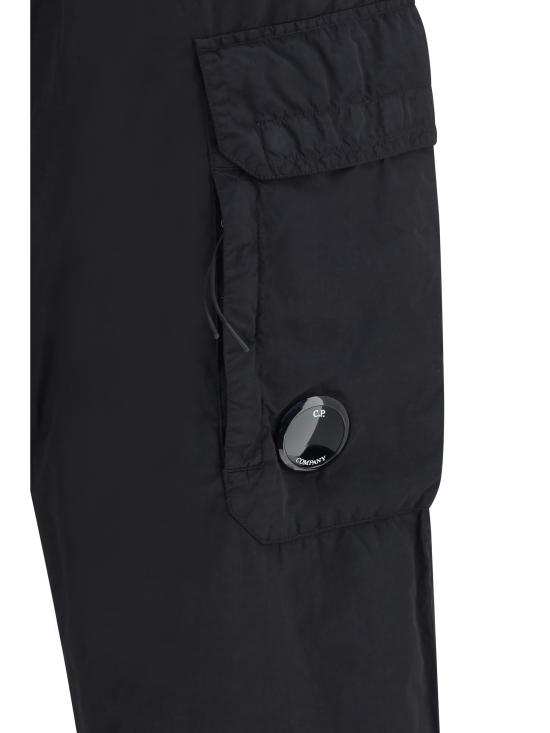 26SS 씨피 컴퍼니 스트레이트 팬츠 20CMPA140A005991G 999 BLACK - C.P. COMPANY