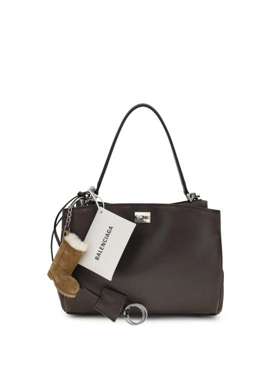26SS 발렌시아가 숄더백 7897792ACAW 2221 BROWN