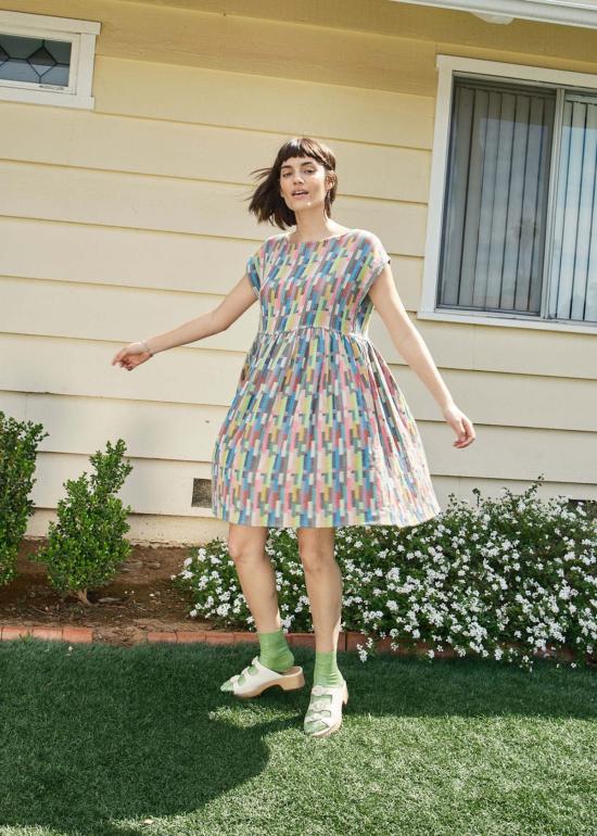  에이스 앤 지그 숏 원피스 에이스앤지그 미니 플로트 드레스 관련 퀴즈 - ACE & JIG