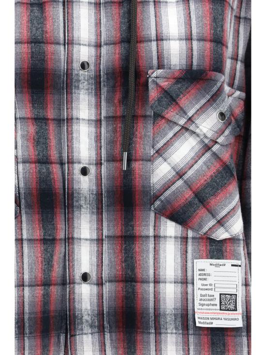 26SS 메종 미하라 야스히로 셔츠 K16SH431 BLACK MULTICOLOUR - MAISON MIHARA YASUHIRO